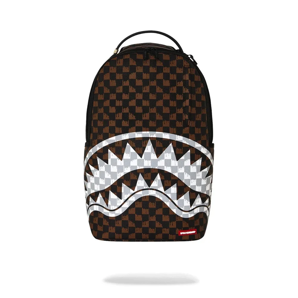 Sprayground Paris Fang Backpack Unisex One Size Brown Shoulder Strap SPR322